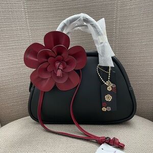 Coach Borough Bowling Bag in Colour Black And Coach customized Hangtag NWT